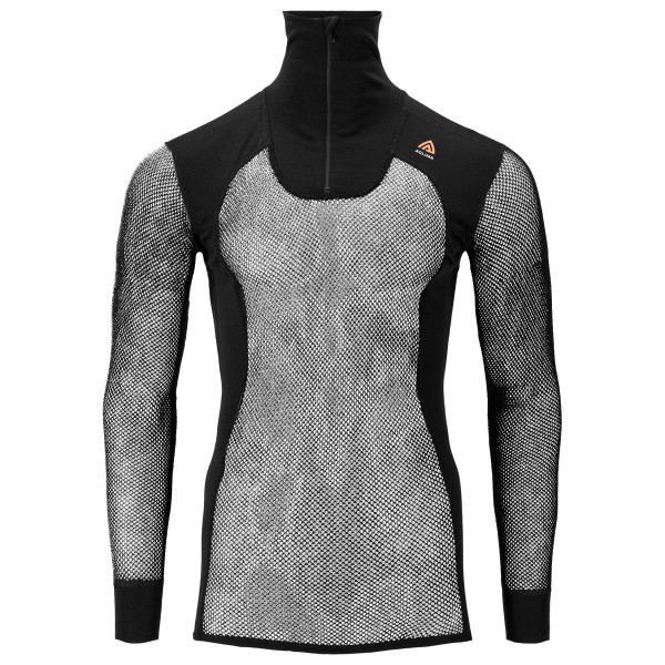 Aclima - WoolNet Original Polo - Merinounterwäsche Gr XXL schwarz von aclima