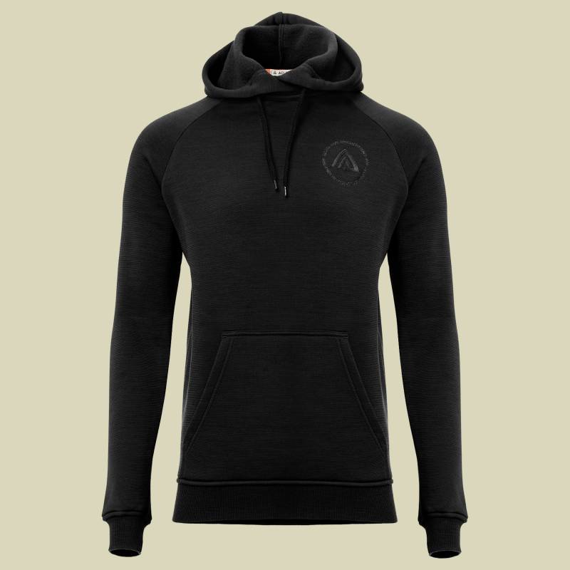 FleeceWool V2 Hoodie Man Größe L  Farbe jet black von aclima