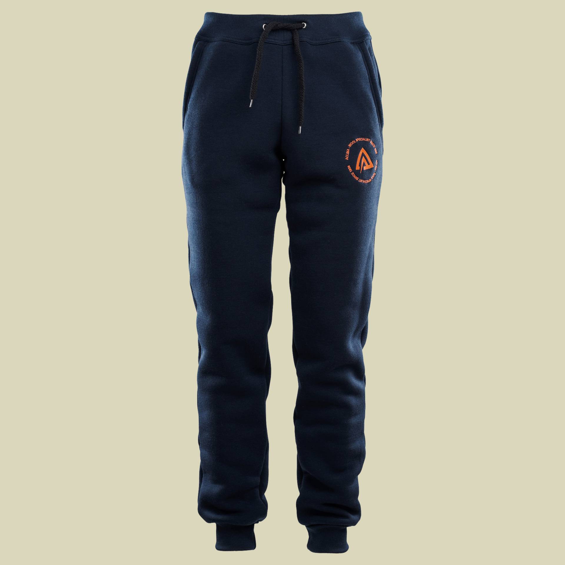 Fleecewool Joggers Man Größe S Farbe navy blazer von aclima