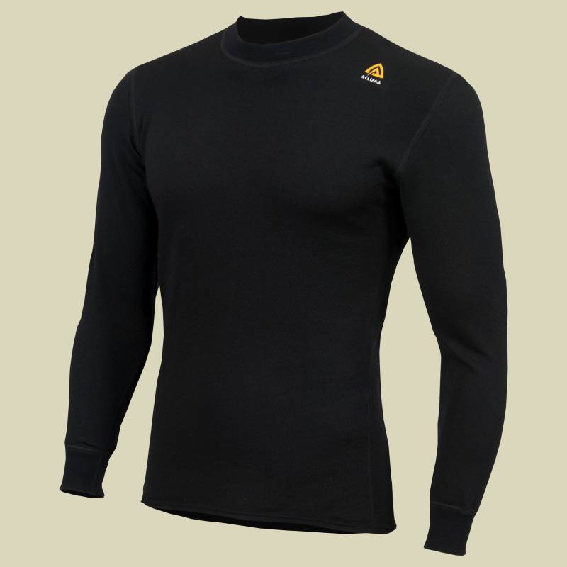 HotWool Crewneck Unisex M schwarz - jet black von aclima