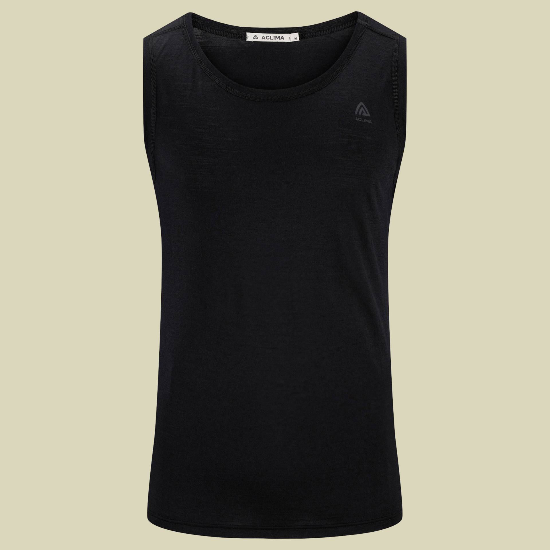 LightWool 140 Singlet V2 Men M schwarz - jet black LightWool 140 Singlet V2 Men M schwarz - jet black von aclima