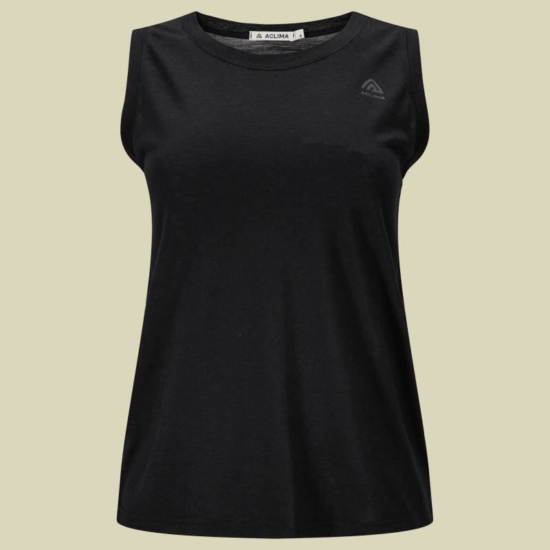 LightWool 140 Singlet V2 Women M schwarz - jet black von aclima