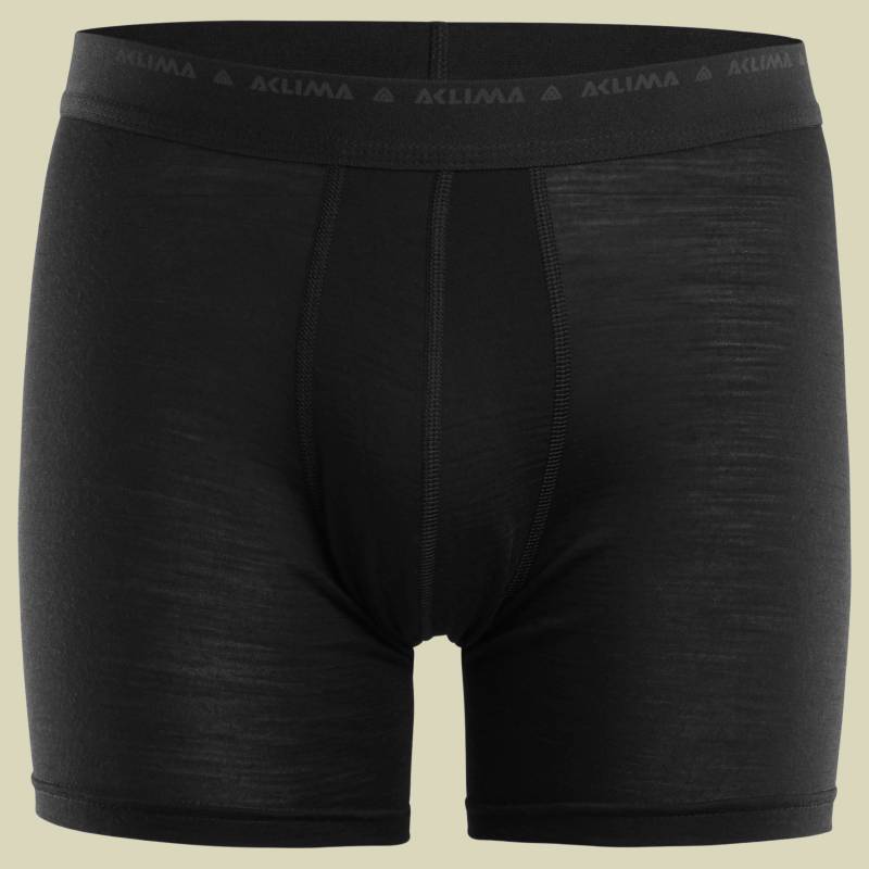 LightWool Shorts/Boxer Men Größe M  Farbe jet black von aclima