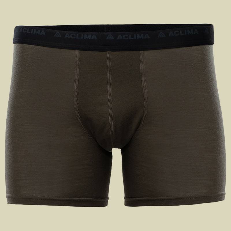 LightWool Shorts/Boxer Men grau M - tarmac von aclima