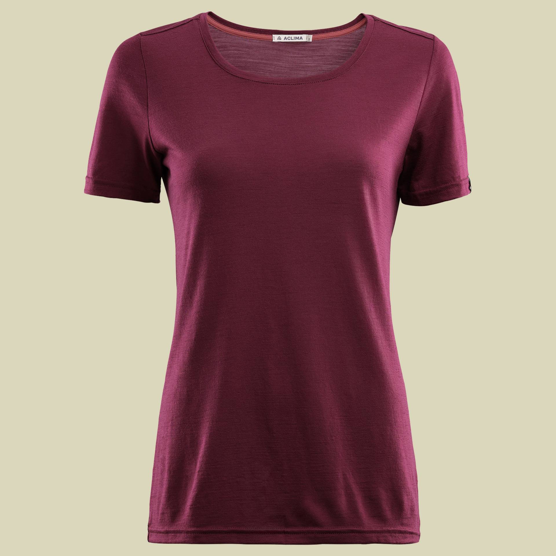 LightWool T-Shirt Women Größe S Farbe zinfandel von aclima