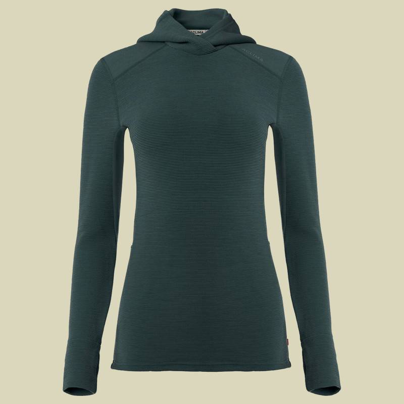 StreamWool Hoodie Woman M grün - green gables von aclima