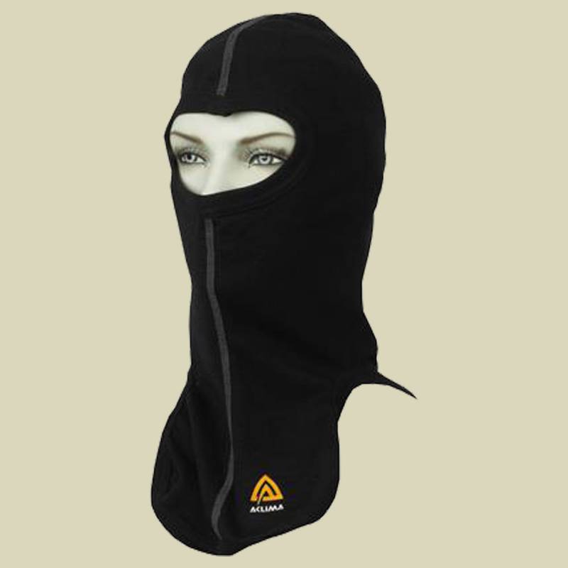 WarmWool Balaclava UNISEX Größe one size Farbe black von aclima