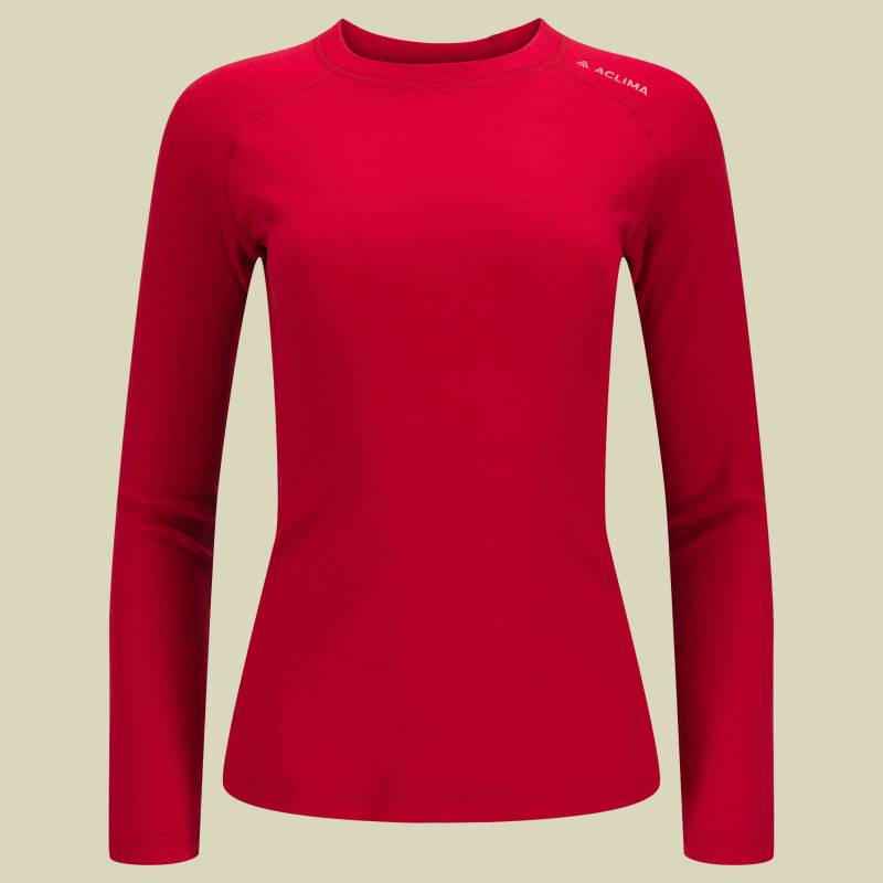 WarmWool Crew Neck Woman jester red XL von aclima