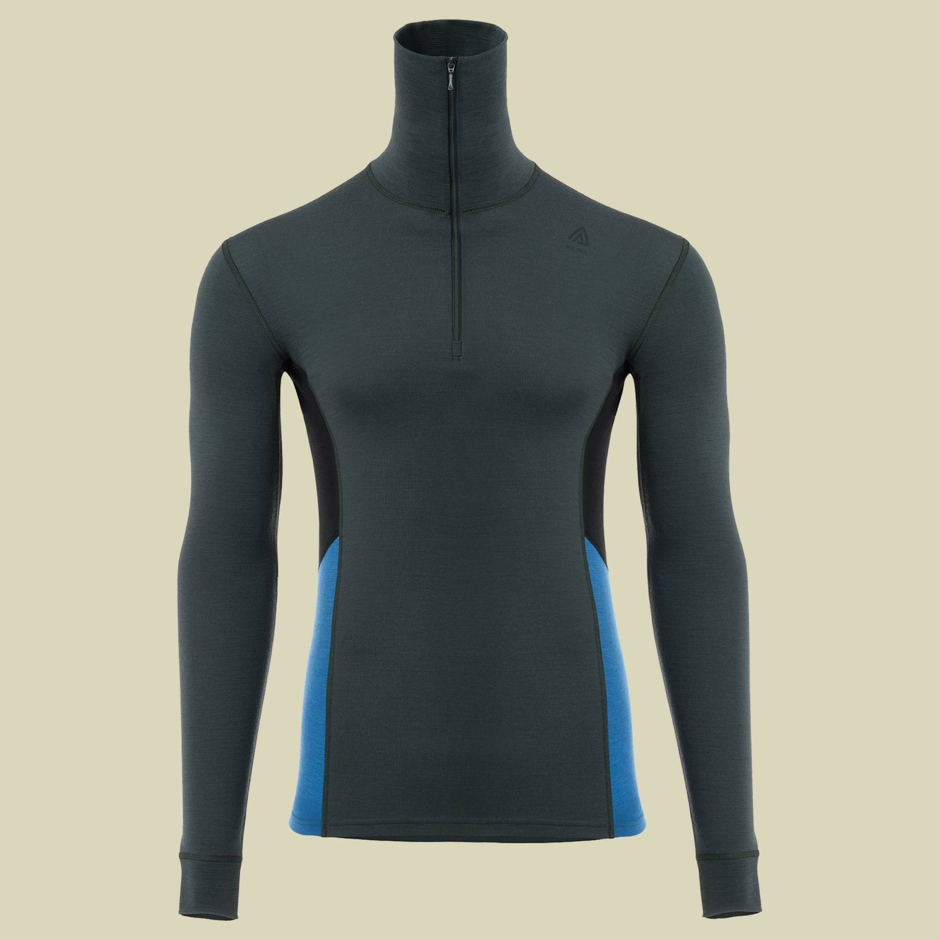 WarmWool Polo Men Größe M Farbe green gables/corsair/jet black WarmWool Polo Men Größe M Farbe green gables/corsair/jet black von aclima