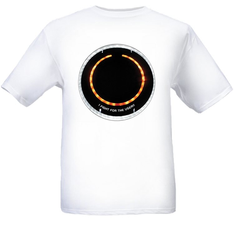 Tron Shirt Angepasst | Rinzler Disc Front von acm78replicas