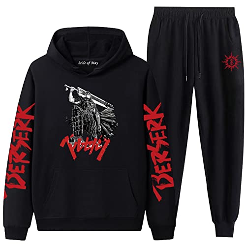 acsefire Berserk Anime Print Hoodie Sets Sweatshirt Anzug Freizeithose Langarm Sport Casca Cosplay Hoodie Sets acsefire Berserk Anime Print Hoodie Sets Sweatshirt Anzug Freizeithose Langarm Sport Casca Cosplay Hoodie Sets von acsefire
