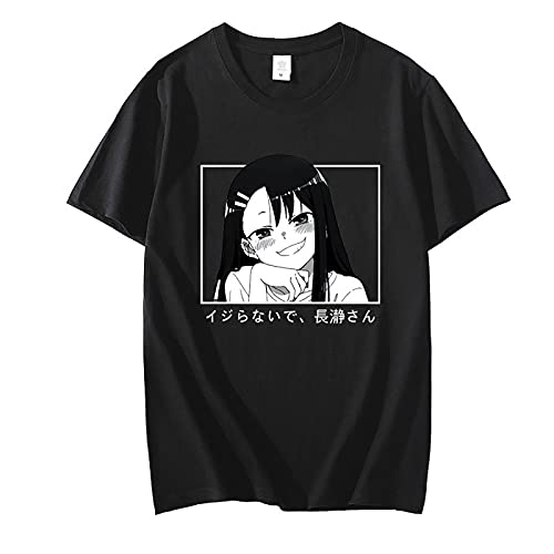 acsefire Don't Toy with Me,Miss Nagatoro T-Shirts T-Shirt Hayase Nagatoro T-Shirts Nagatoro Sommer Kurzarm Streetwear Pullover für Männer Frauen Teens von acsefire