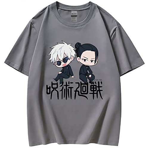 acsefire Jujutsu Kaisen T-Shirts Top Gojo Satoru T-Shirts Suguru Getou Casual Streetwear Lovely Friends Pullover für Männer Frauen Teens von acsefire