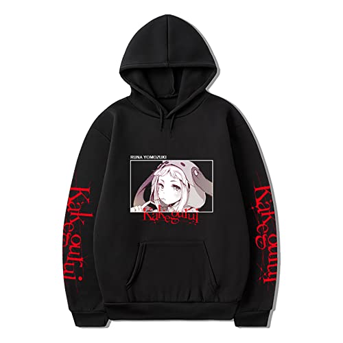 acsefire Kakegurui Hoodie Runa Yomozuki Top Runa Pullover Yomozuki Runa Hoodie Casual Streetwear Kakegurui Friends Pullover von acsefire