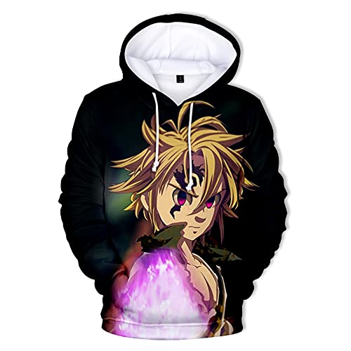 acsefire Unisex The Seven Deadly Sins Hoodie Langarm Pullover Anime Sweatshirts Meliodas Ban Cosplay Sweatshirts acsefire Unisex The Seven Deadly Sins Hoodie Langarm Pullover Anime Sweatshirts Meliodas Ban Cosplay Sweatshirts von acsefire