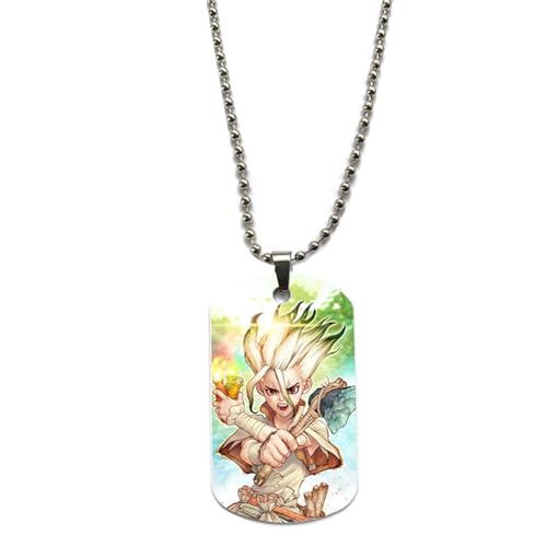 Dr Stone Anhänger Senkuu Senkuu Halskette Senkuu Ishigami Cosplay Prop Dekoration Gen Asagiri Anhänger Suika Kette Anime Neue Trinkets Charming Geschenk von acsewater