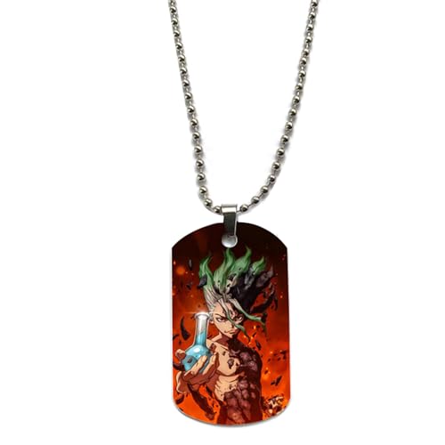 Dr Stone Anhänger Senkuu Senkuu Halskette Senkuu Ishigami Cosplay Prop Dekoration Gen Asagiri Anhänger Suika Kette Anime Neue Trinkets Charming Geschenk von acsewater