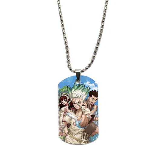 Dr Stone Anhänger Senkuu Senkuu Halskette Senkuu Ishigami Cosplay Prop Dekoration Gen Asagiri Anhänger Suika Kette Anime Neue Trinkets Charming Geschenk von acsewater