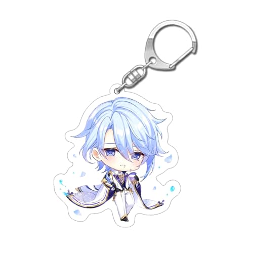 Genshin Impact Double Keychain Yae Miko Xiao Arataki Itto Acryl dicke Platte Anhänger von acsewater