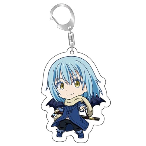That Time I Got Reincarnated as a Slime Schlüsselanhänger Anime Bedruckter Acryl Anhänger Anime Fan Schlüsselanhänger Schmuck Rimuru Tempest und andere Charakter Schlüsselanhänger... von acsewater