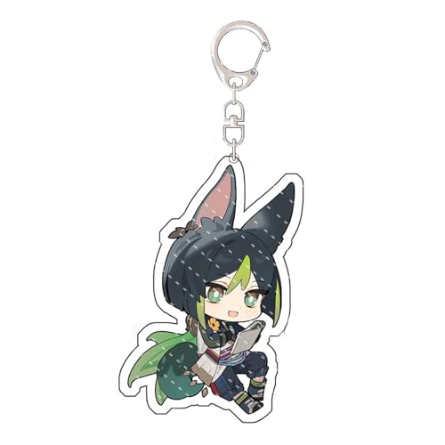 acsewater Genshin Impact Keychain Anime Game Printed Acryl Riser Book Bag Hanging Keychain Cosplay Zubehör Anime Game Fan Keychain... von acsewater
