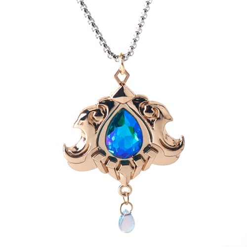 acsewater Genshin Impact Pendant Lisa Necklace Neuvillette Pendant Arlecchino Chain Xiao Necklace Tartaglia New Trinkets Charming Gift von acsewater