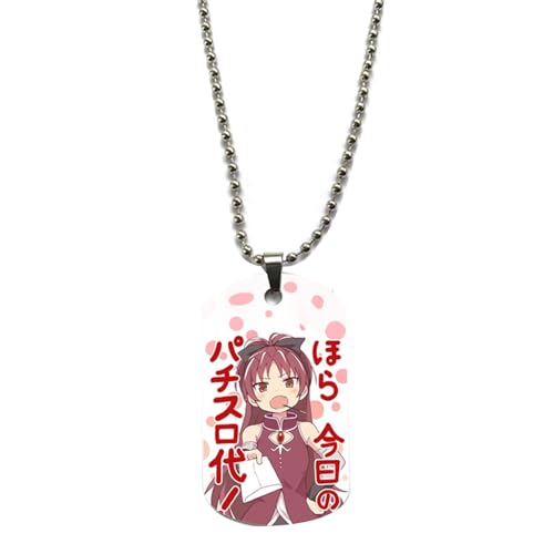 acsewater Homura Akemi Anhänger Madoka Kaname Halskette Kyouko Sakura Cosplay Prop Dekoration Sayaka Miki Anhänger Madoka Kette Anime Neue Schmuckstücke Charmantes Geschenk von acsewater