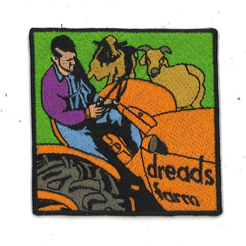Bauernhof Arbeiter Patch, Dread Es Farm Overalls Patch von actionblocks