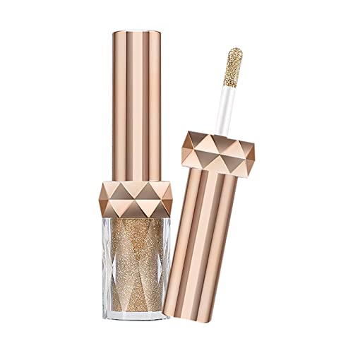 adawd Flüssiger Lidschatten – -Glitzer-Lidschatten – Lidschatten wasserdicht langanhaltend – Make-up Lidschatten glitzernd schnell trocknend von adawd