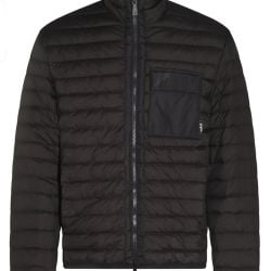 Add Schwarze Polyamidjacke Für Herren von add