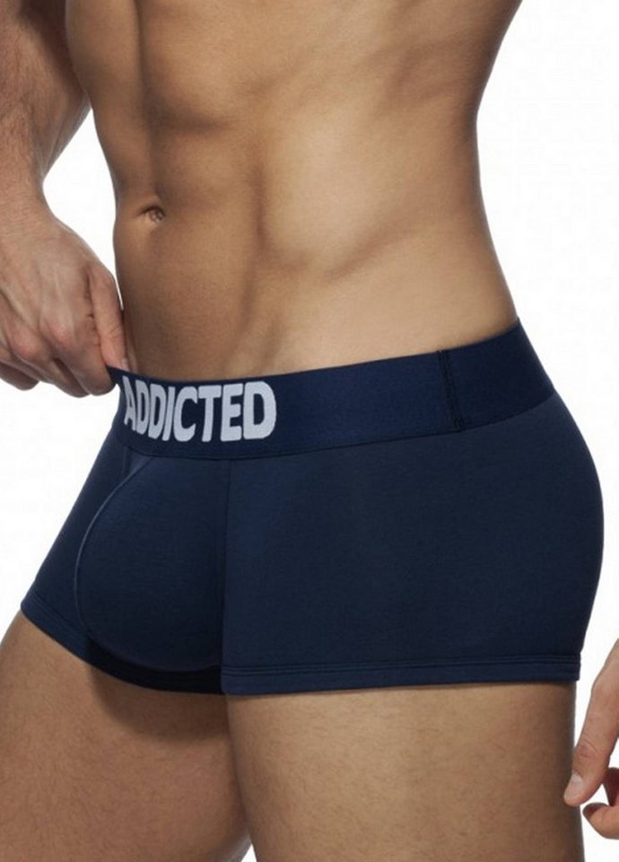 addicted Trunk Addicted My Basic Boxer Underwear Navy Blue von addicted