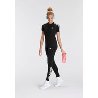 Große Größen: Leggings, schwarz, Gr.L-XL von adidas CORE SPORT INSPIRED