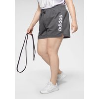 Große Größen: Sweatshorts, dunkelgrau meliert, Gr.44/46-56/58 von adidas CORE SPORT