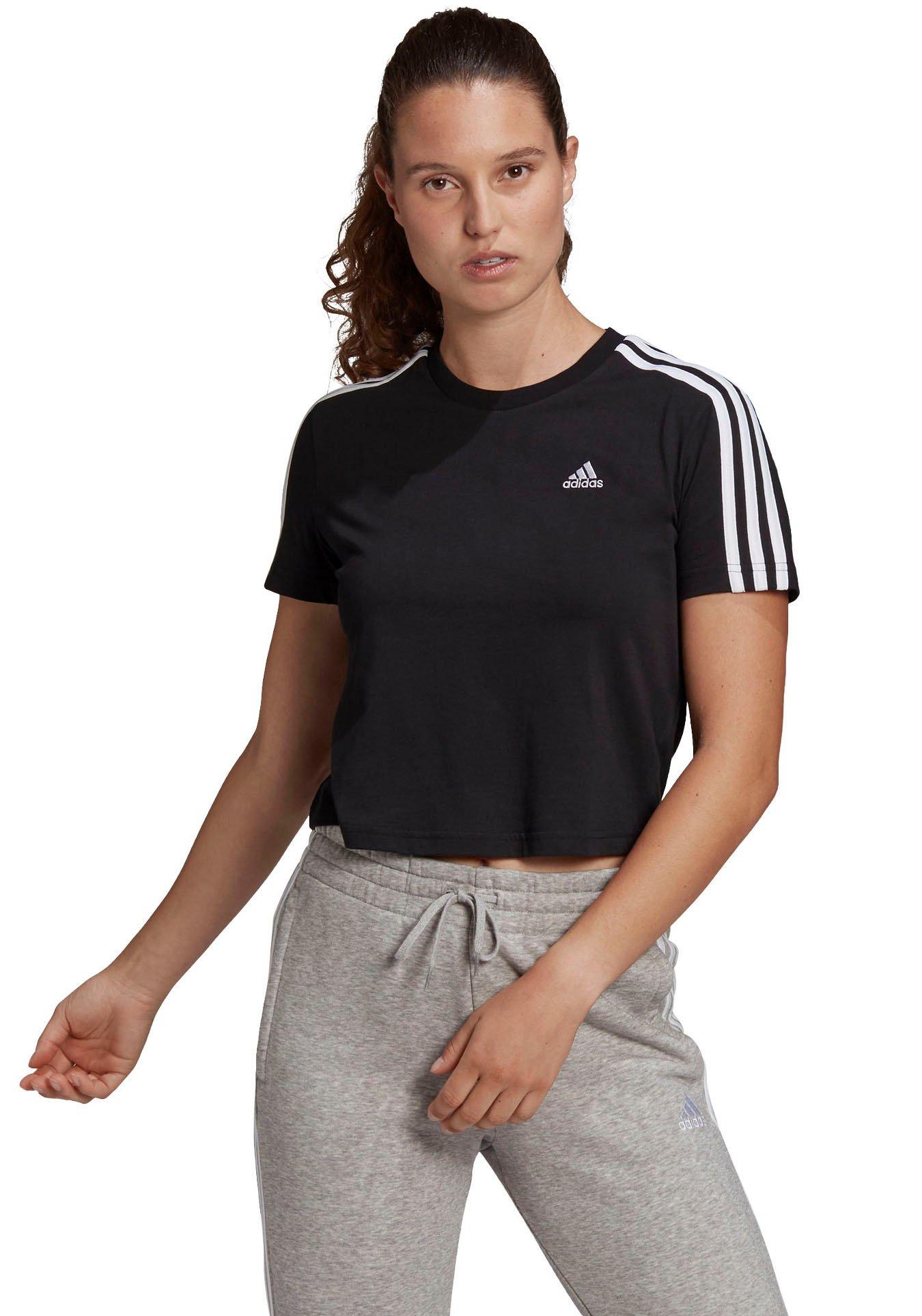 Große Größen: T-Shirt, schwarz, Gr.L-XXL von adidas CORE SPORT INSPIRED