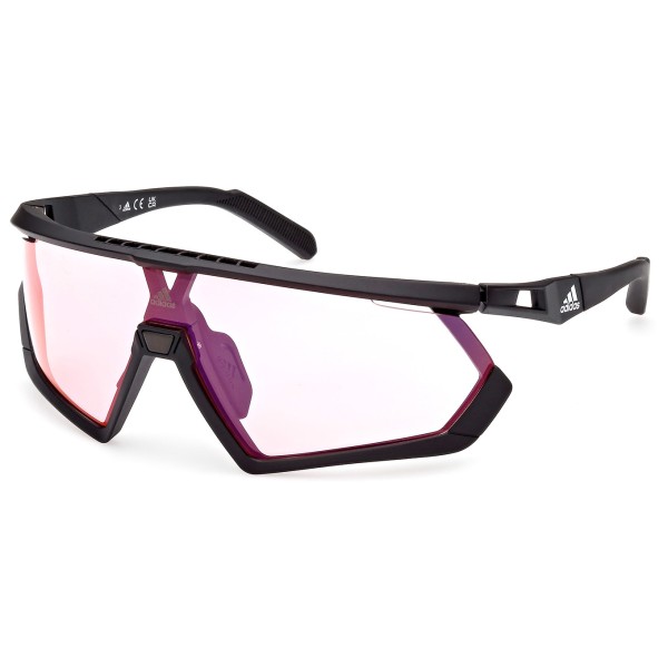 adidas eyewear - SP0054 Mirror Photochromic Cat. 1-3 - Fahrradbrille weiß von adidas Eyewear