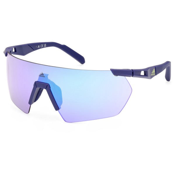 adidas eyewear - SP0062 Mirror Cat. 2 + Spare Lens Cat. 0 - Fahrradbrille blau von adidas Eyewear