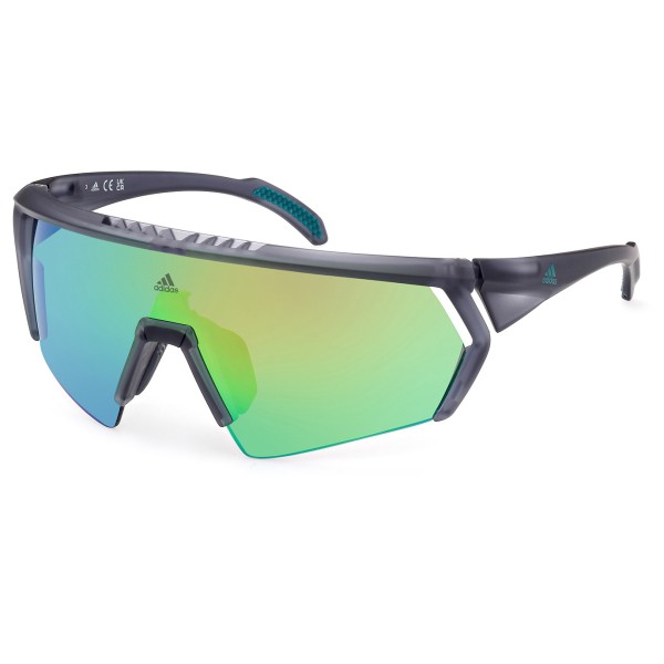 adidas eyewear - SP0063 Mirror Cat. 3 - Fahrradbrille bunt;grün von adidas Eyewear