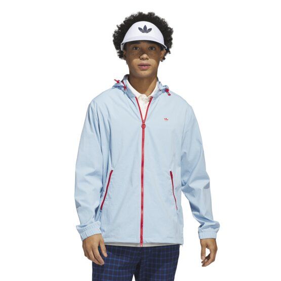 S Full Zip Jckt Stretch Jacke hellblau von adidas Golf Originals