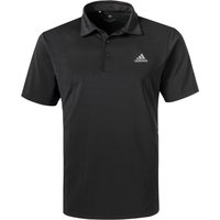 adidas Golf Herren Polo-Shirt schwarz Mikrofaser unifarben von adidas Golf