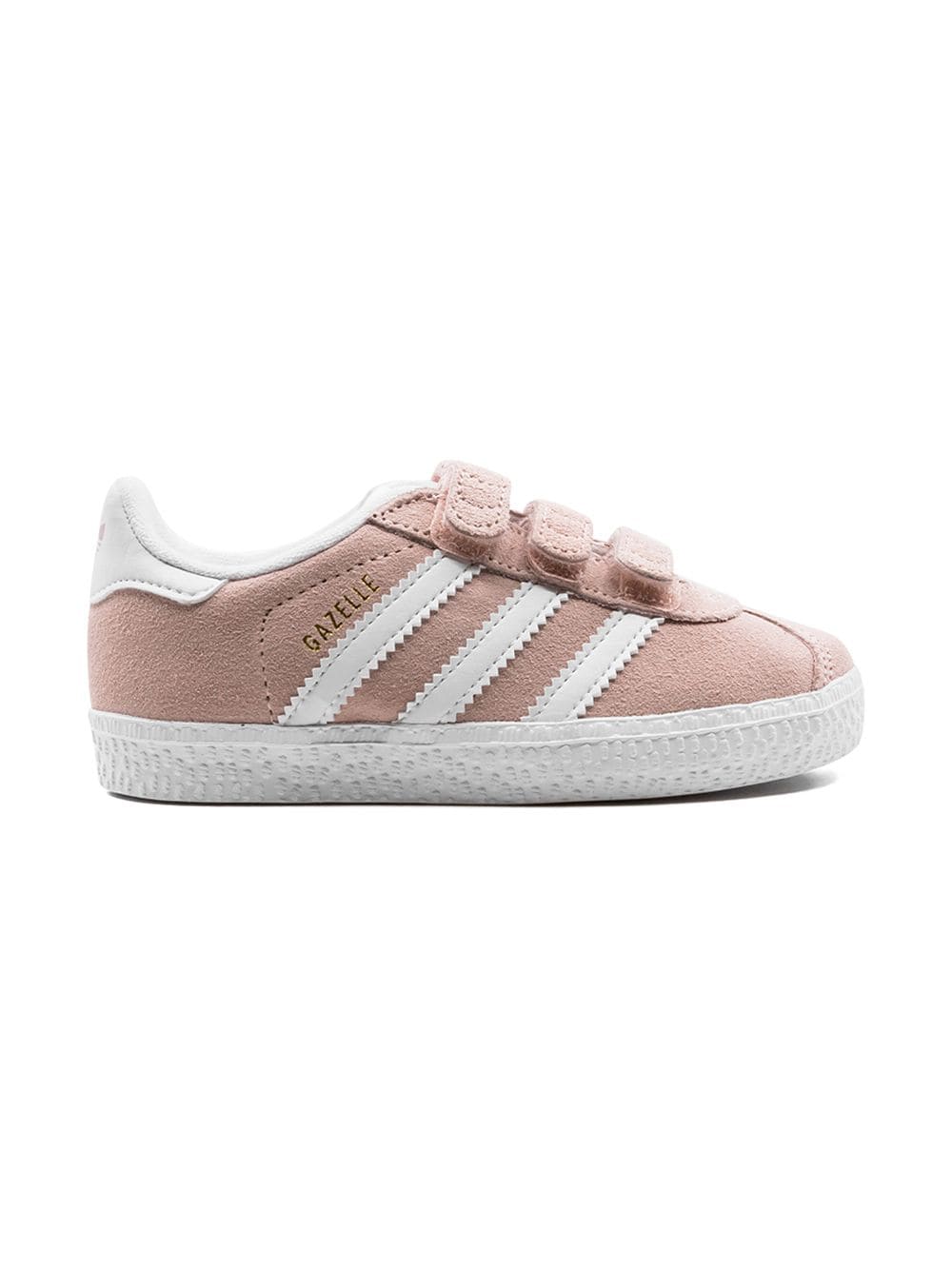 adidas Kids Gazelle Sneakers mit Klettverschluss - Rosa von adidas Kids