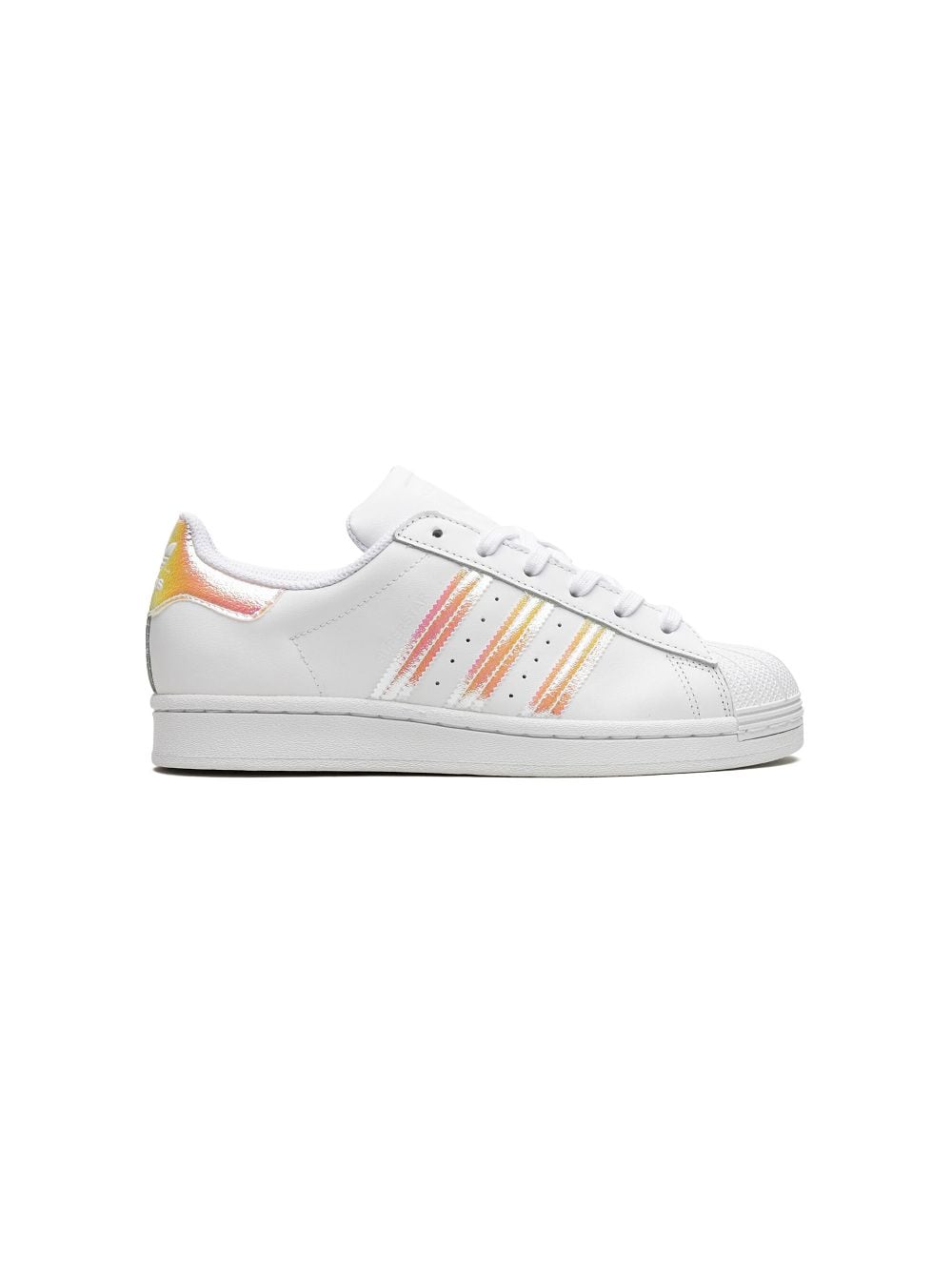 adidas Kids Superstar Iridescent Sneakers - Weiß von adidas Kids