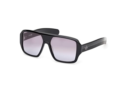ADIDAS ORIGINALS Unisex OR0132 Sonnenbrille, Shiny Black, 57 ADIDAS ORIGINALS Unisex OR0132 Sonnenbrille, Shiny Black, 57 von adidas Originals