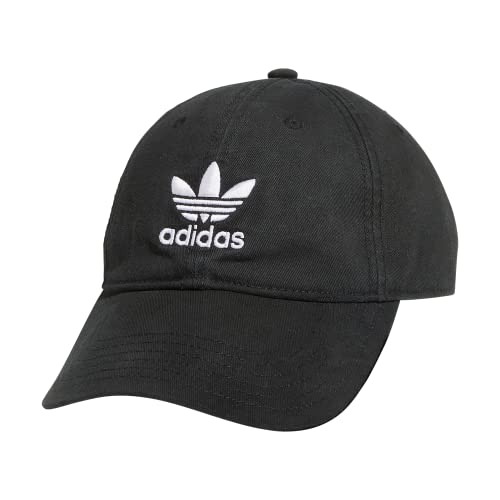 adidas Originals Herren Fit Originals Relaxed Strapback Cap, Schwarz/Weiß, Einheitsgröße von adidas Originals