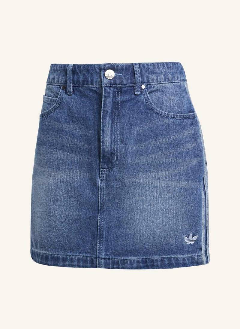 Adidas Originals Adicolor 3-Streifen Denim Minirock blau von adidas Originals