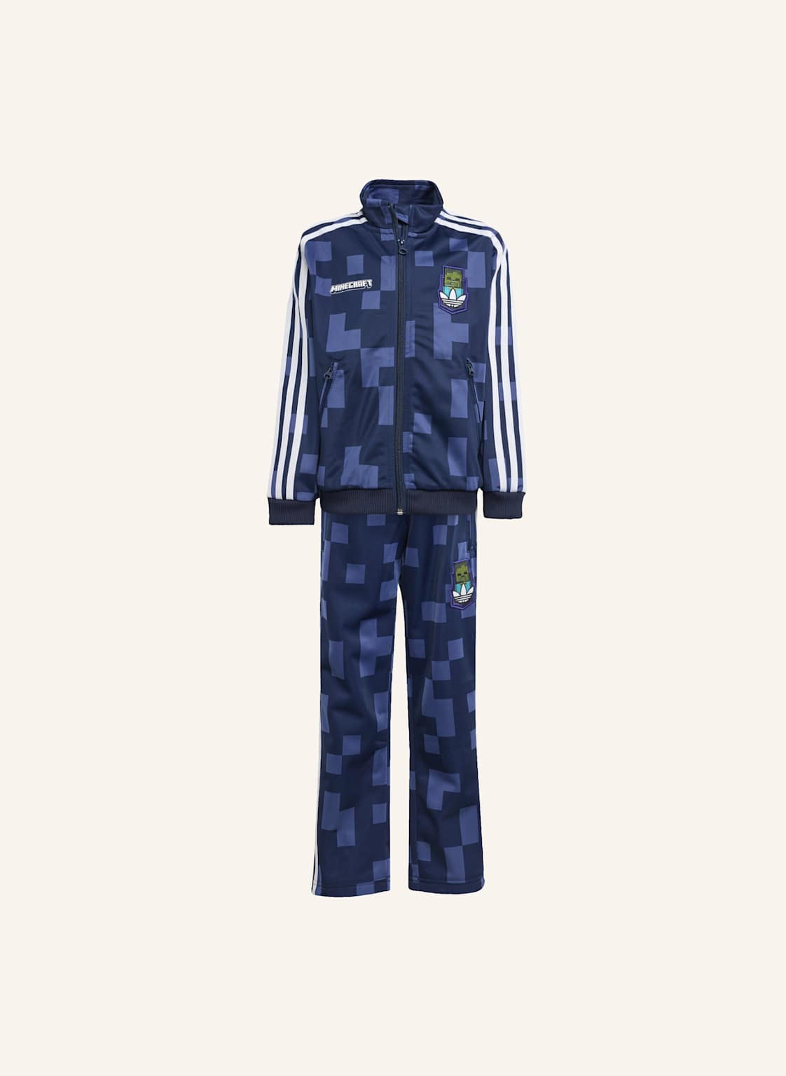 Adidas Originals Adidas Originals X Minecraft Firebird Kids Trainingsanzug weiss von adidas Originals