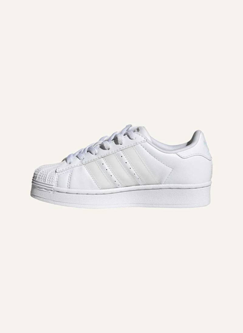 Adidas Originals Adidas Superstar Led Lights Schuhe Mit Komfortverschluss Und Elastischen Schnürsenkeln Für Kinder weiss von adidas Originals