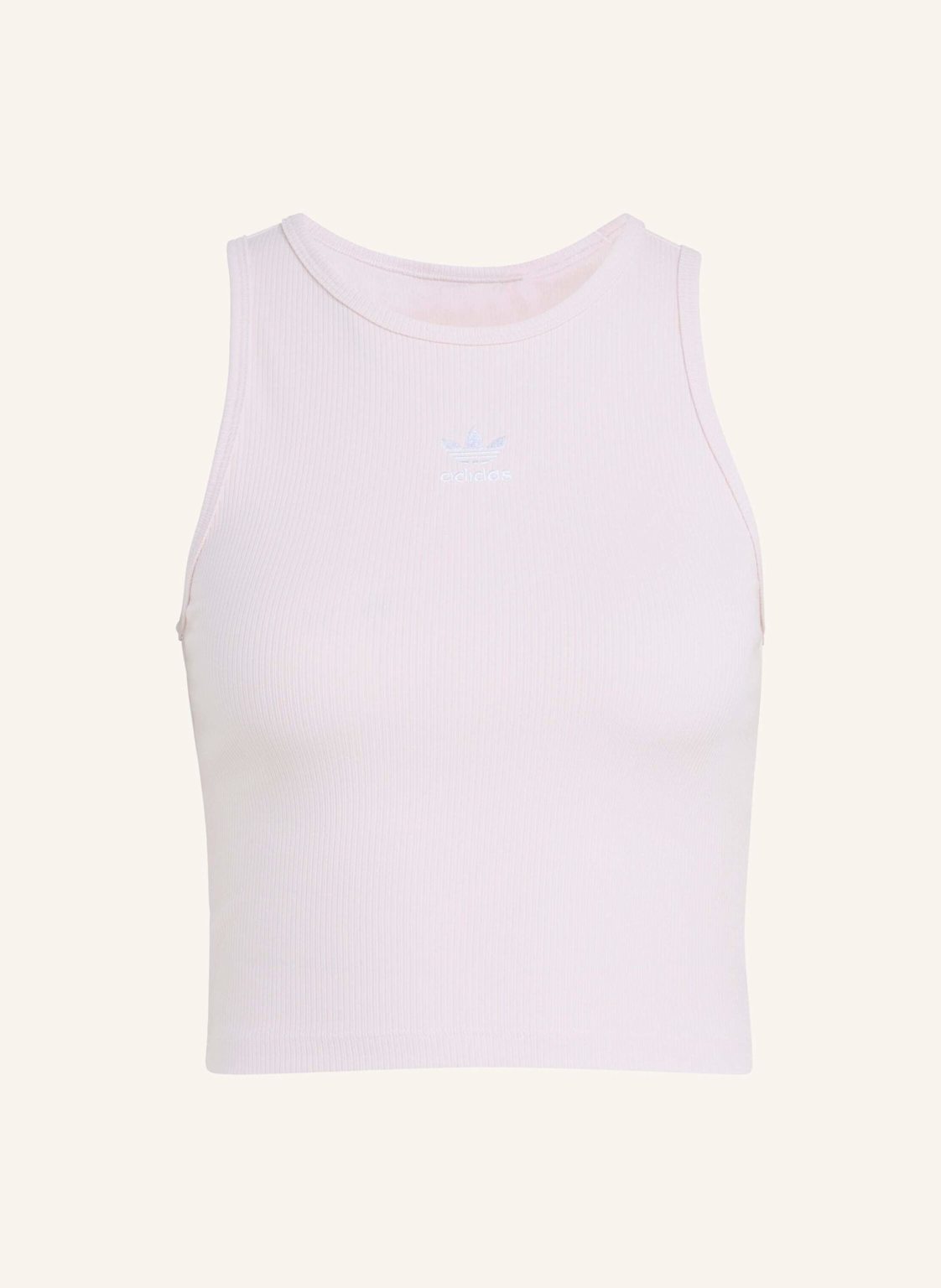 Adidas Originals Cropped-Top Essentials Rib pink von adidas Originals