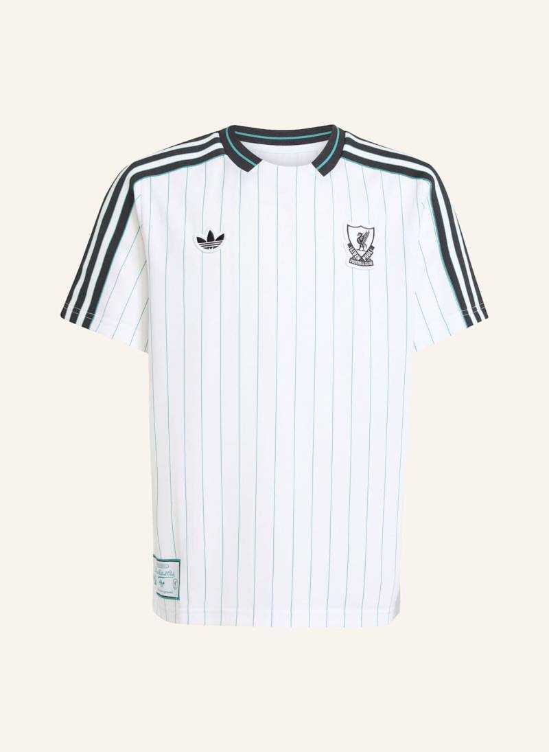 Adidas Originals Liverpool Fc Terrace Icons Jersey Für Kinder weiss von adidas Originals
