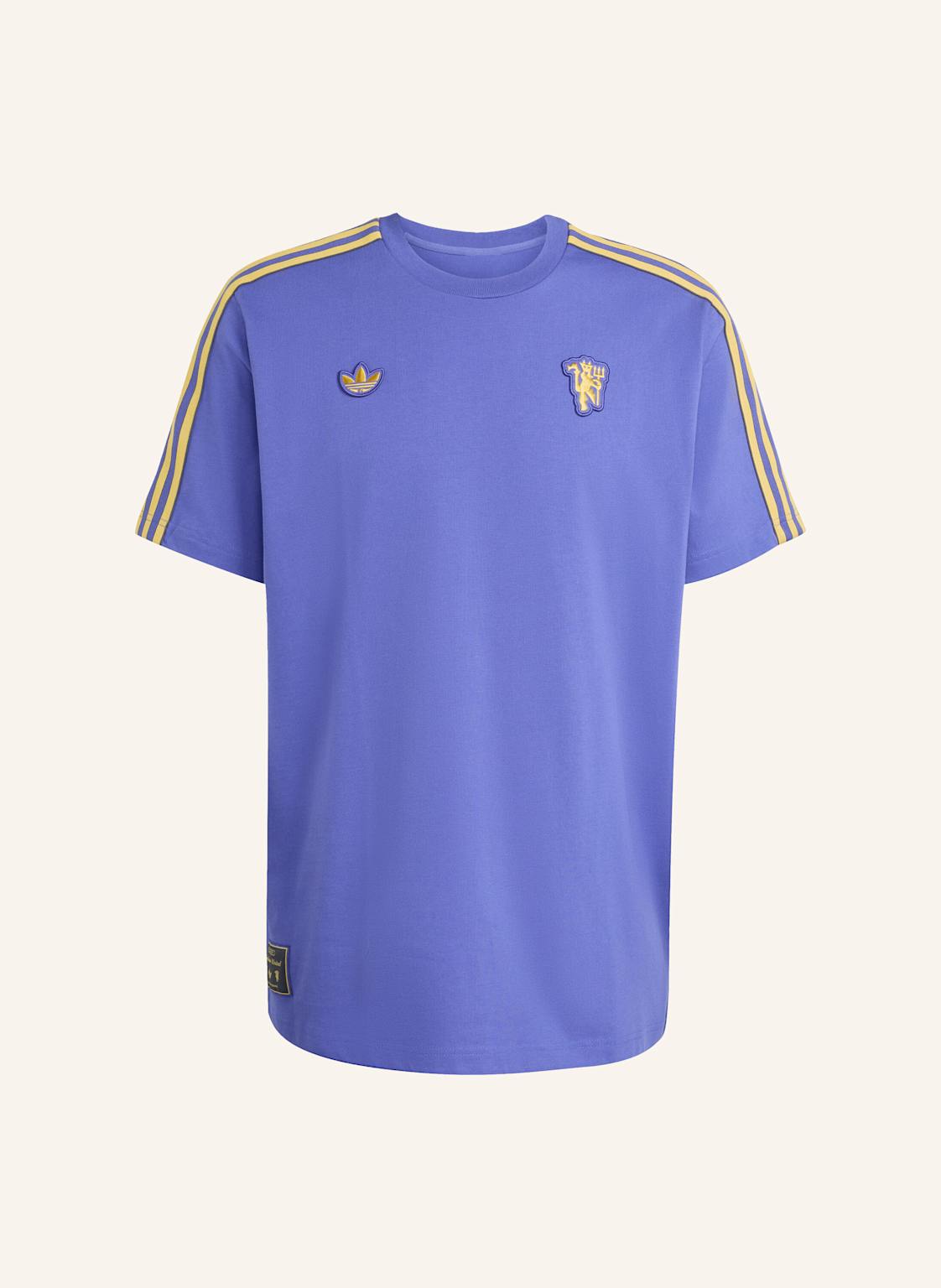 Adidas Originals Manchester United Terrace Icons T-Shirt lila von adidas Originals
