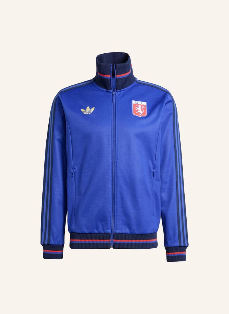 Adidas Originals Olympique Lyon Anniversary Originals Jacke blau von adidas Originals